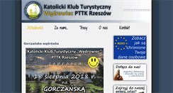 Desktop Screenshot of kktwedrowiec.pl